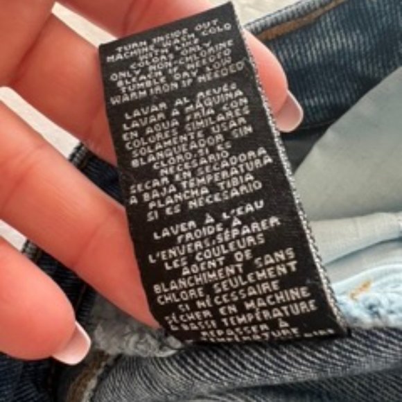 NWT | Fashion Nova | Jean High Waisted Distressed Shorts | Size 5 - Picture 13 of 13